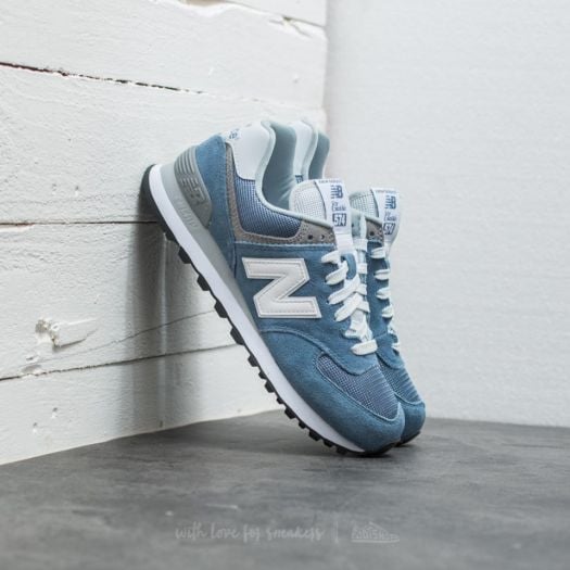 Womens new balance 574 blue on sale