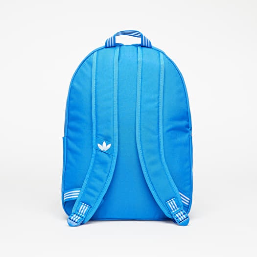 Adidas backpack blue and white outlet