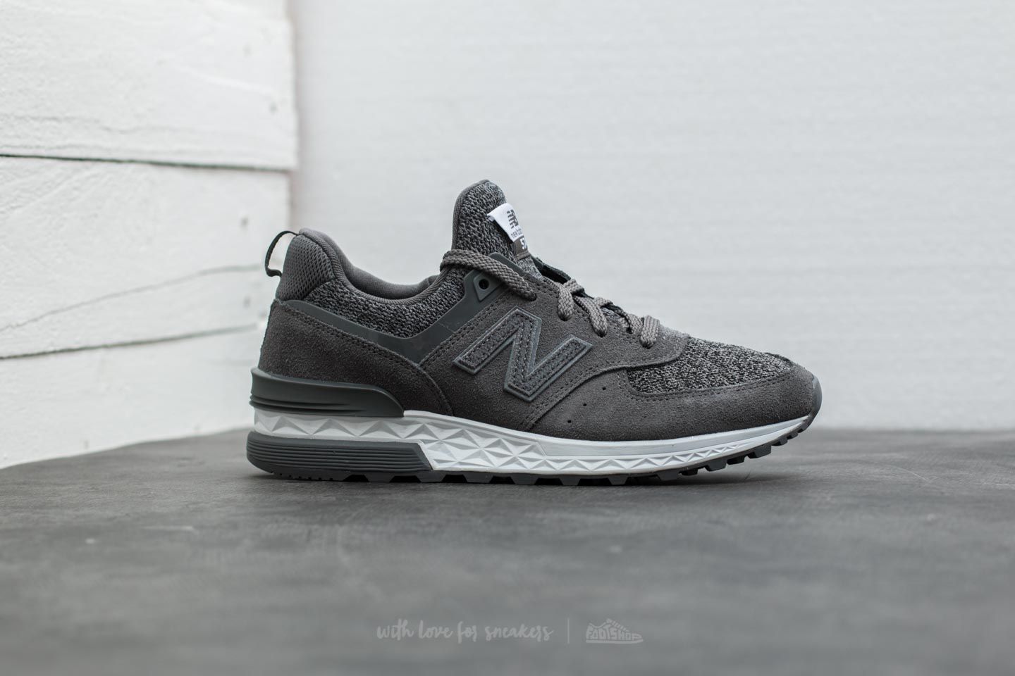 Női cipők New Balance 574 Grey/ White