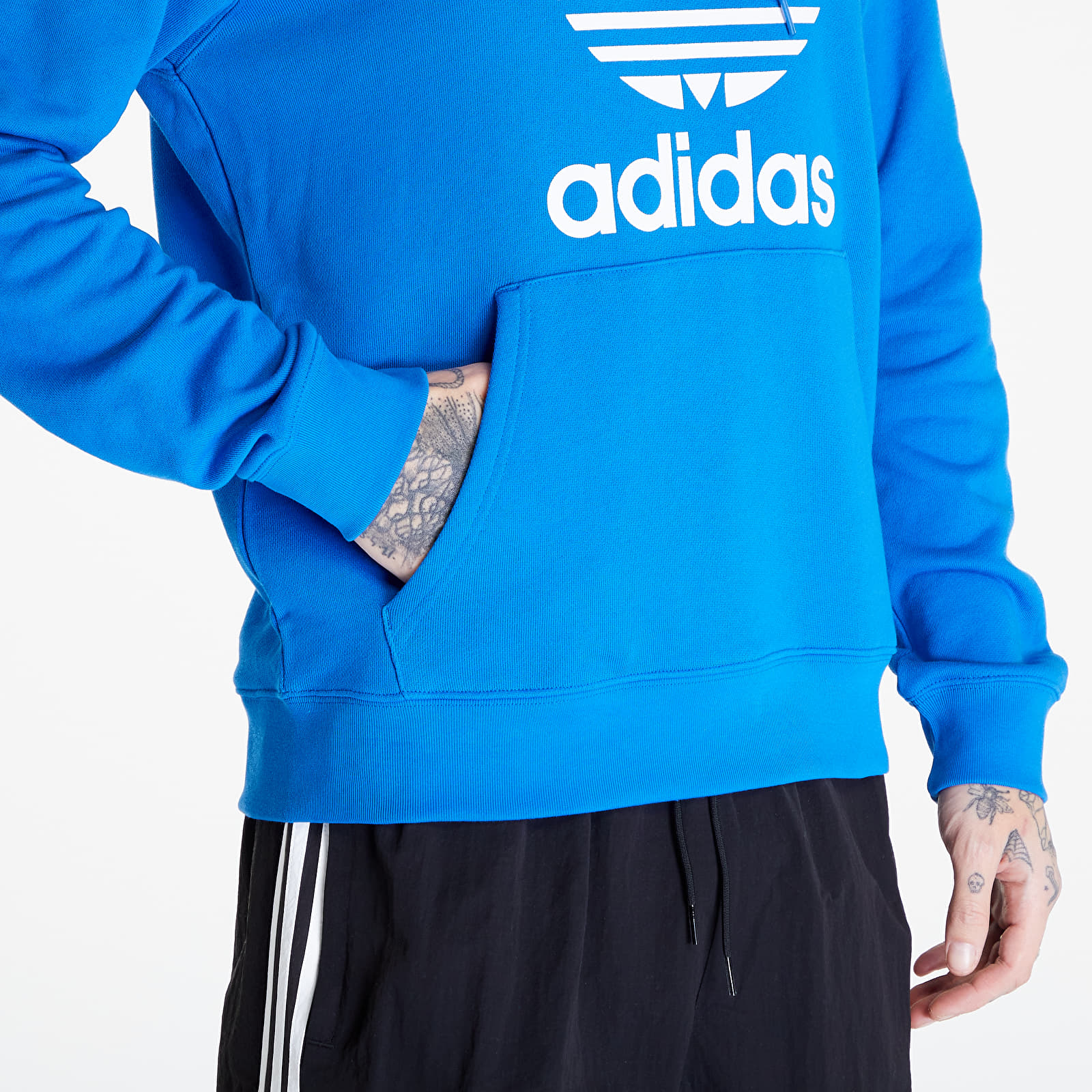 Hoodies och sweatshirts adidas Trefoil Hoody Blue Bird