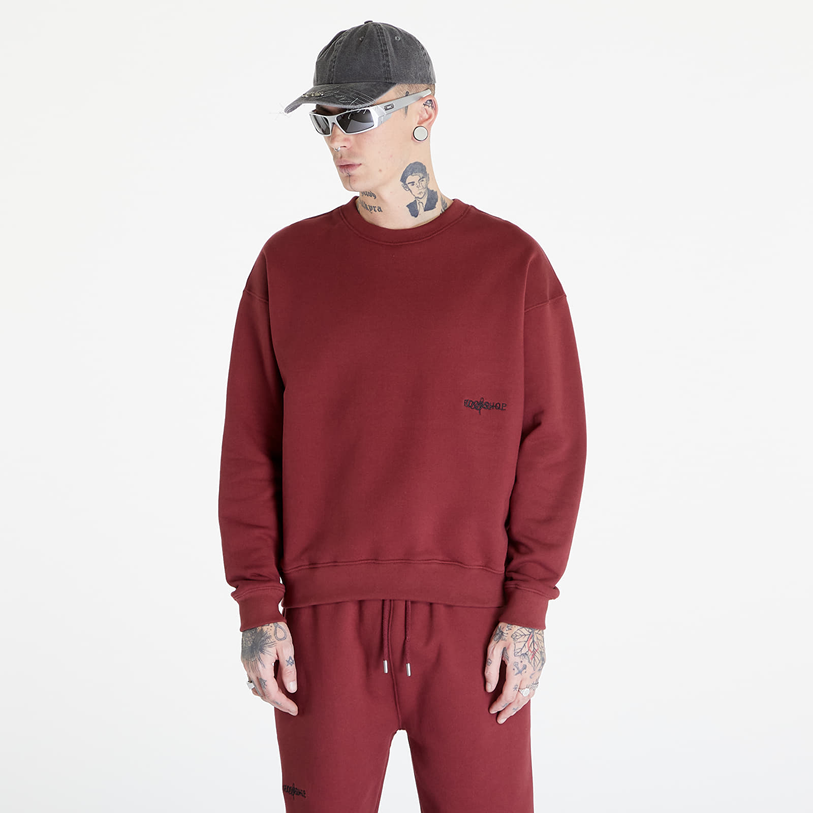 Mikiny Footshop Everyday Crewneck UNISEX Mars