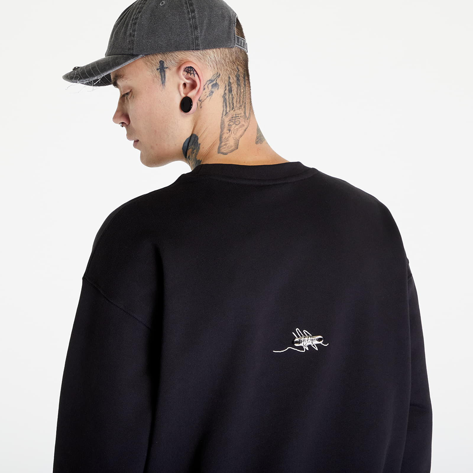 Mikiny Footshop Everyday Crewneck UNISEX Black