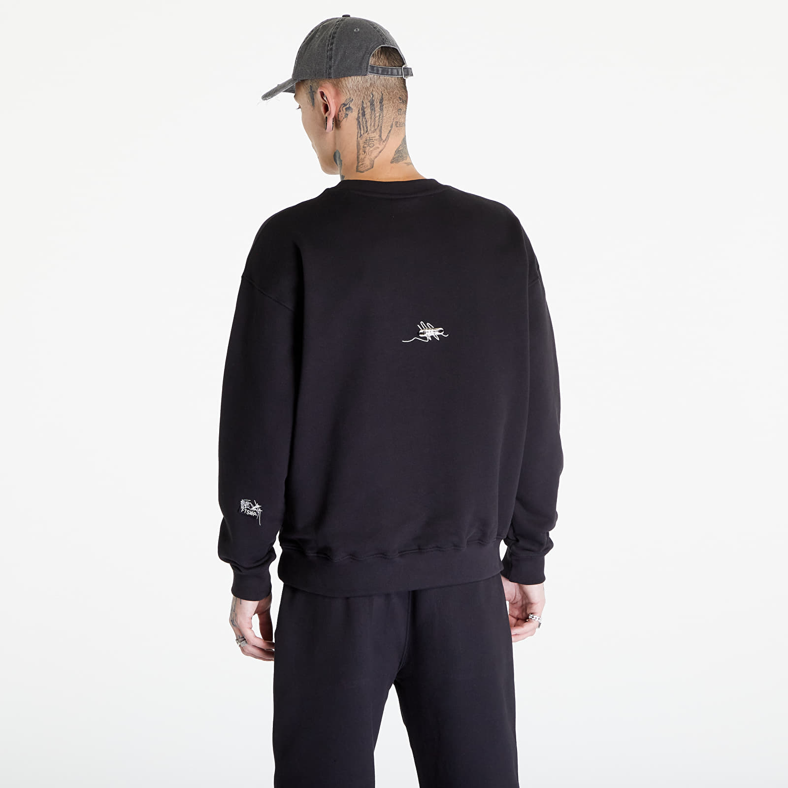 Mikiny Footshop Everyday Crewneck UNISEX Black