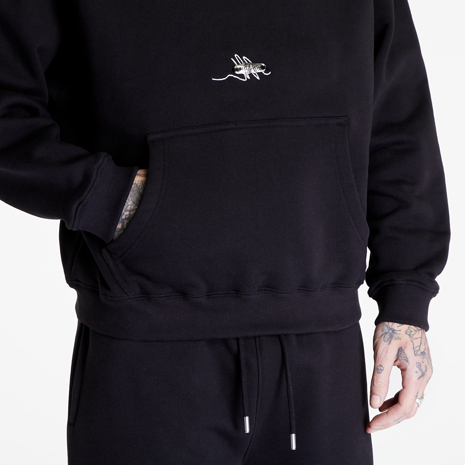 Hettegensere og sweatshirts Footshop Everyday Hoodie UNISEX Black