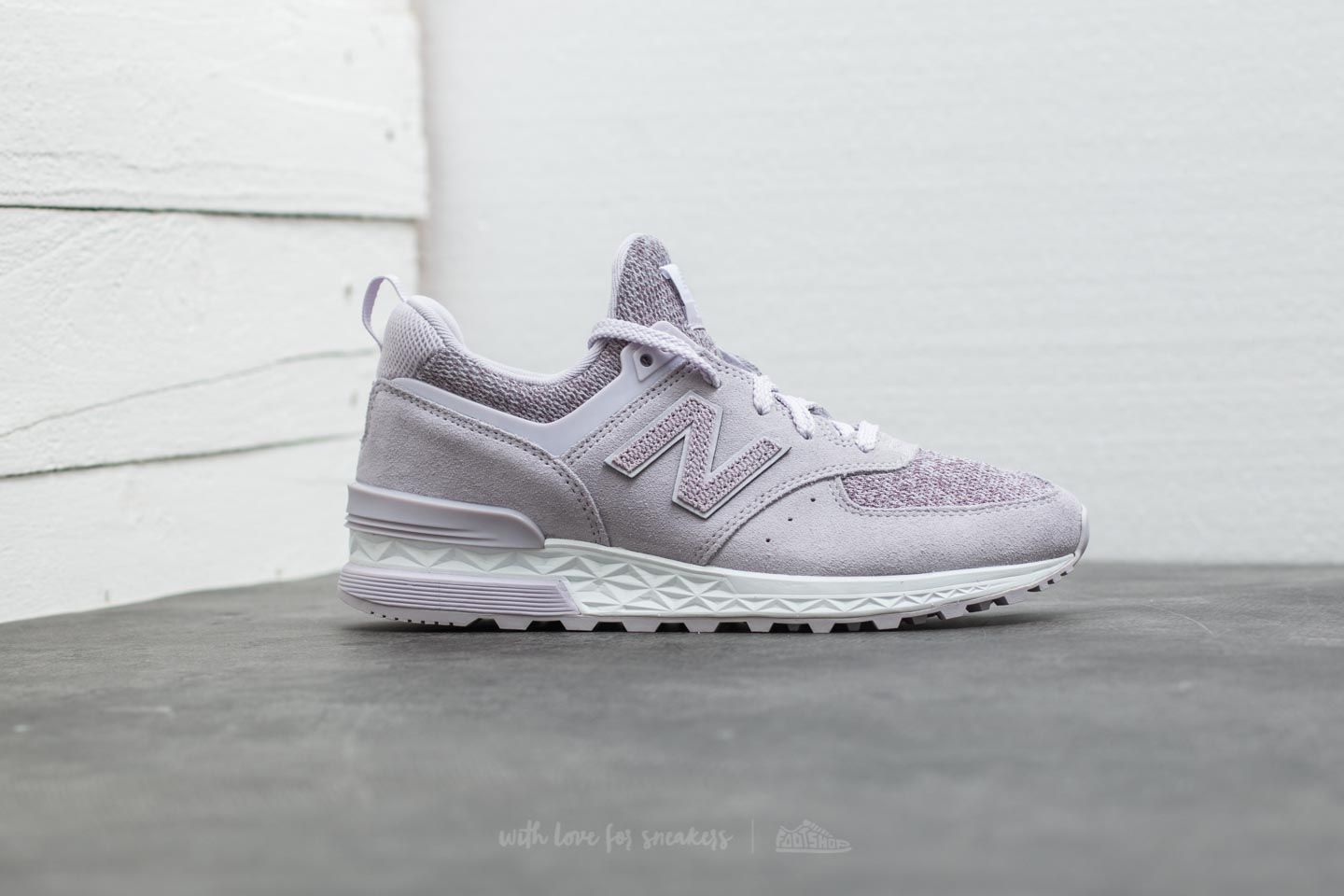 Buty damskie New Balance 574 Grey White Footshop