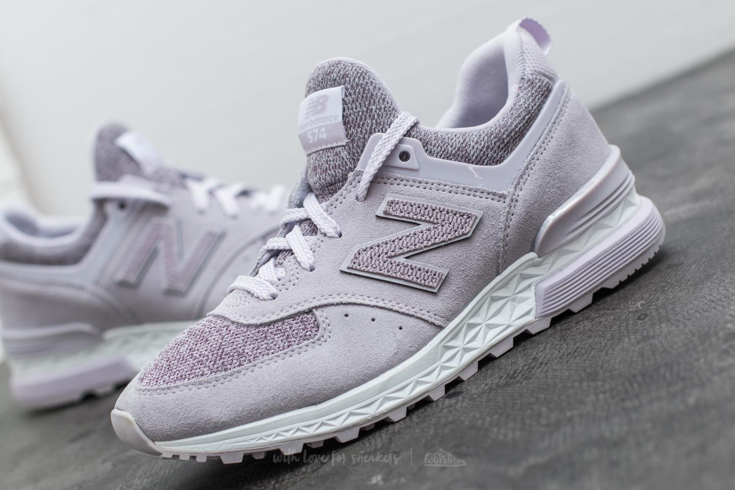 Womens new balance 574 sport top