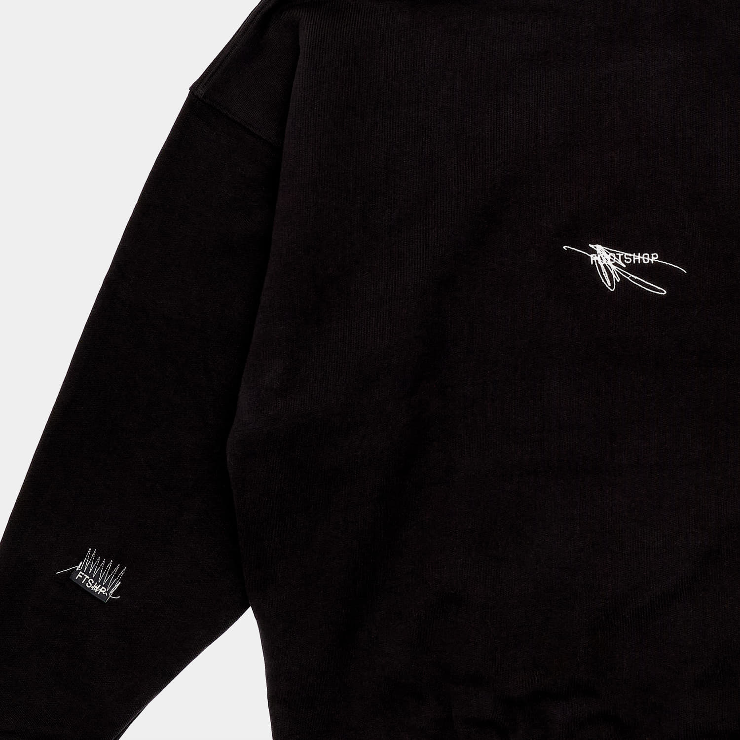Hettegensere og sweatshirts Footshop Everyday Hoodie UNISEX Black