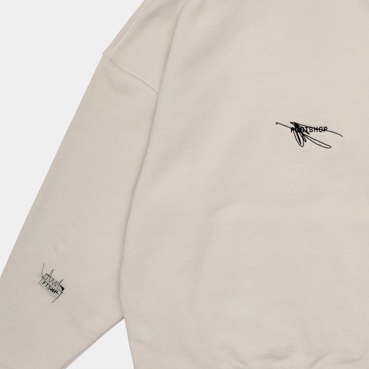 Kapucnis pulóverek és pulcsik Footshop Everyday Hoodie UNISEX Stone