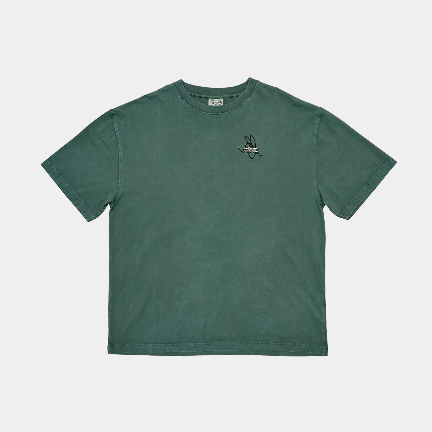 T-paidat Footshop Everyday T-Shirt UNISEX Sage