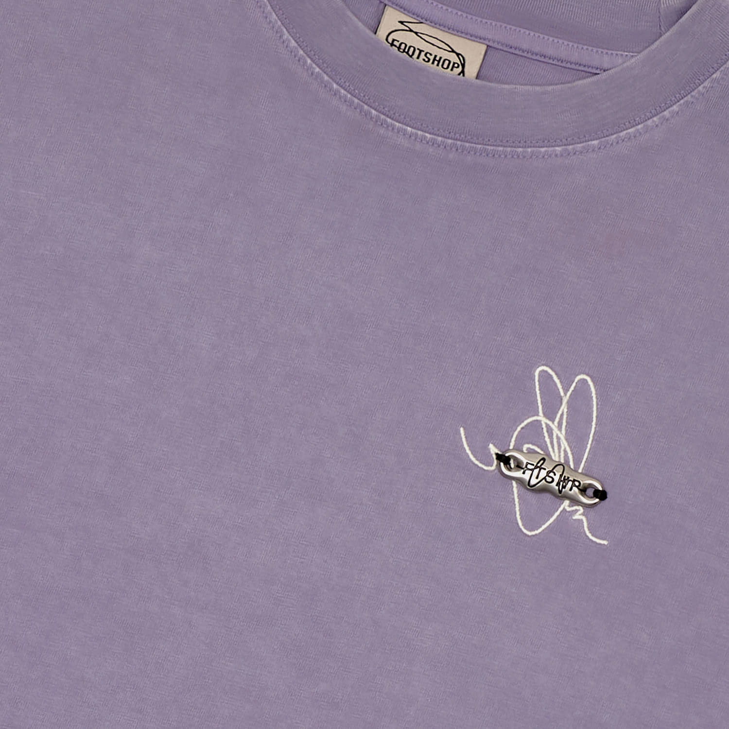 T-Shirts Footshop Everyday T-Shirt UNISEX Lilac