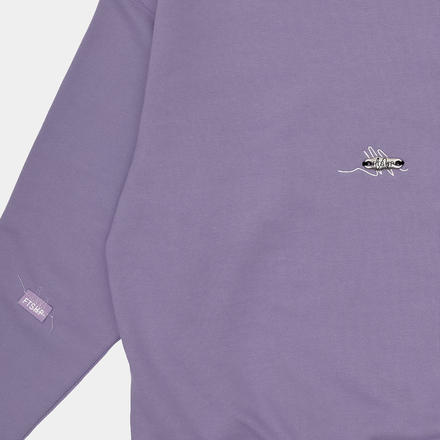 Hoodies and sweatshirts  Footshop Everyday Crewneck UNISEX Lilac