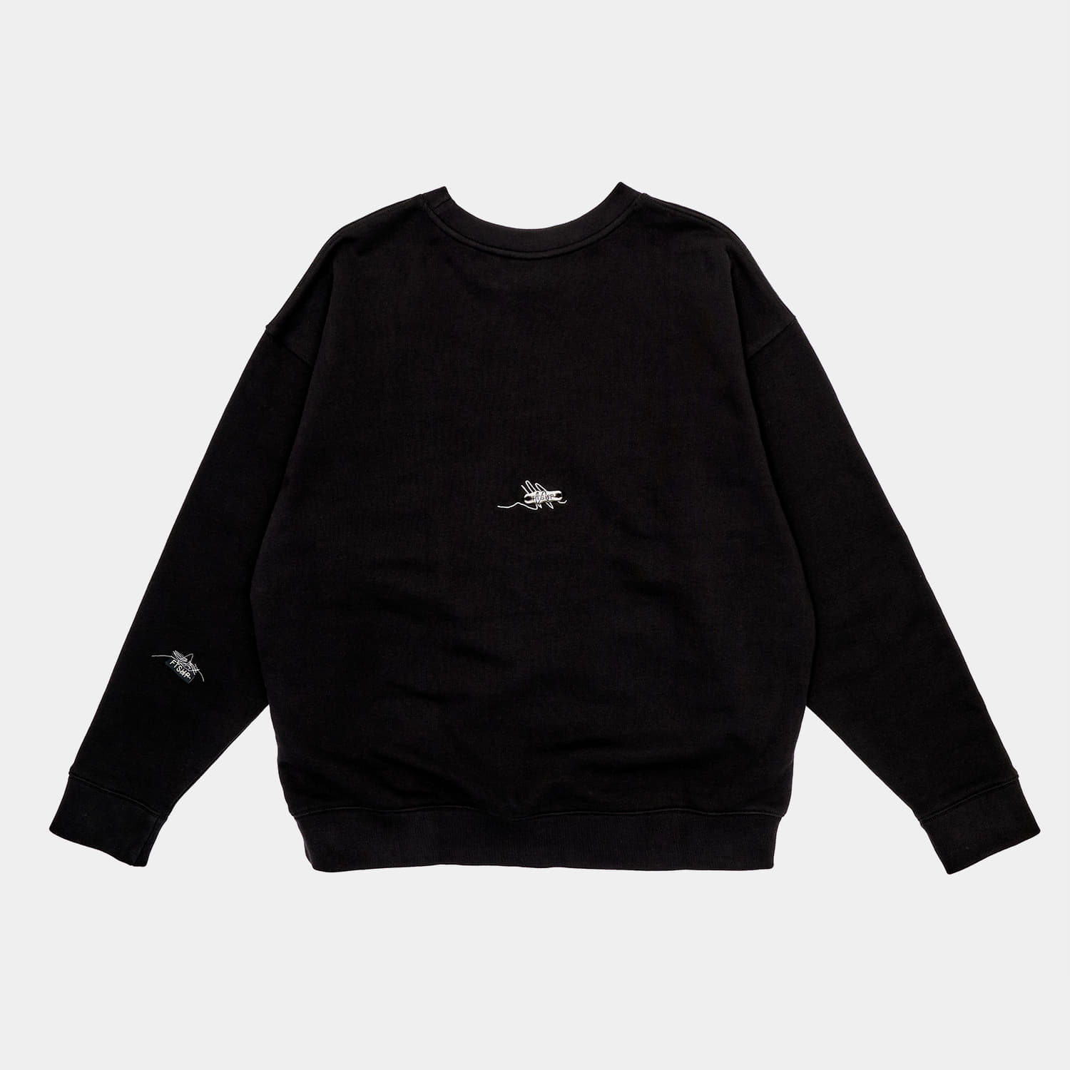 Mikiny Footshop Everyday Crewneck UNISEX Black