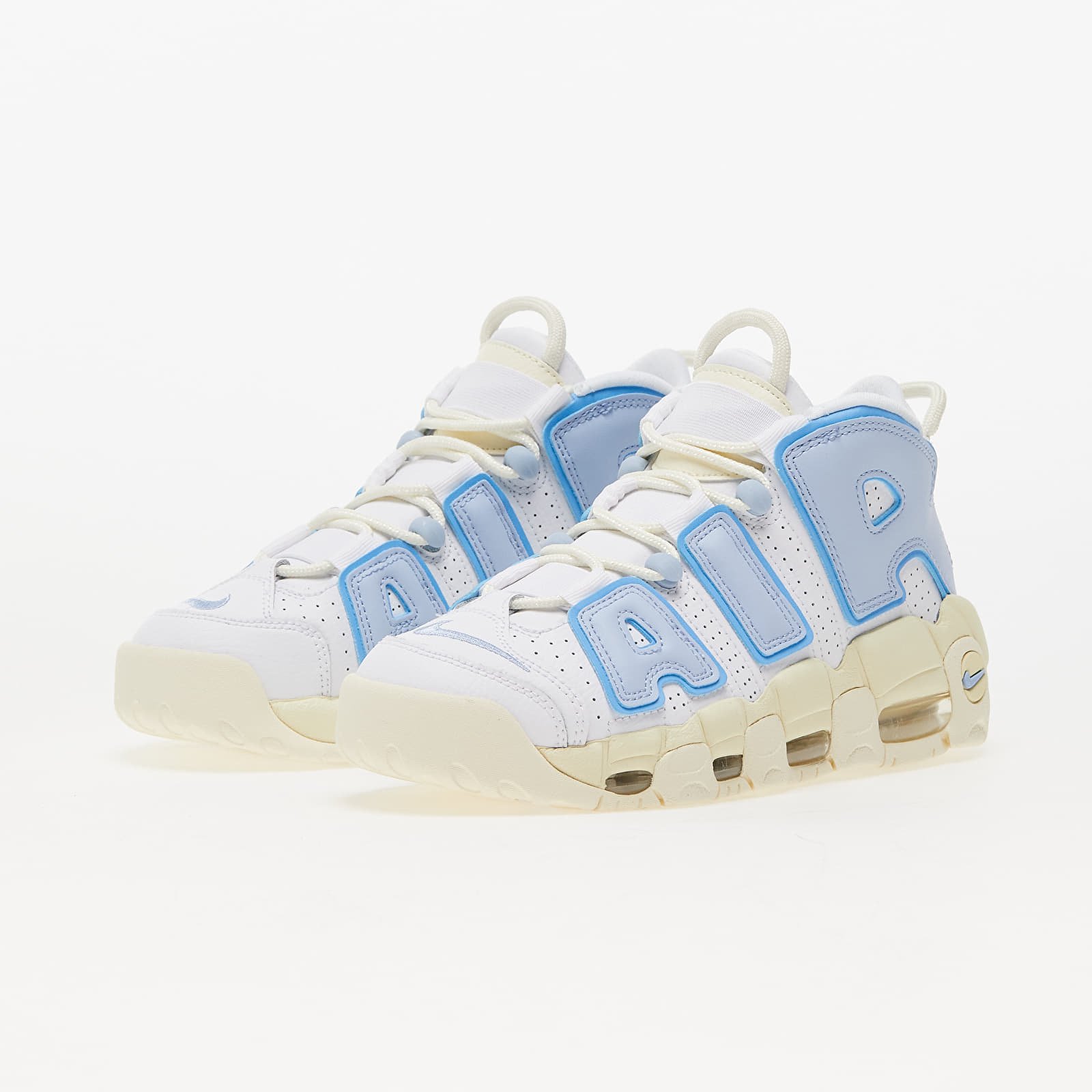 Women's shoes Nike W Air More Uptempo White/ Cobalt Bliss-Alabaster