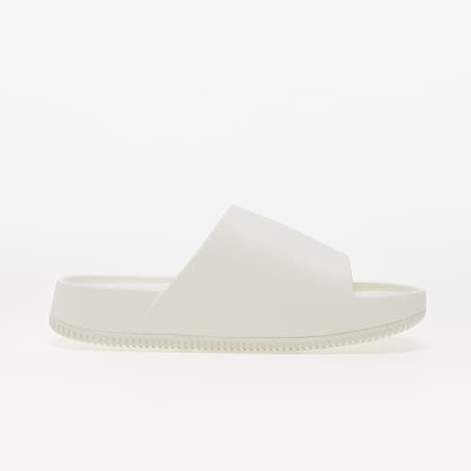 Nike white discount slides mens