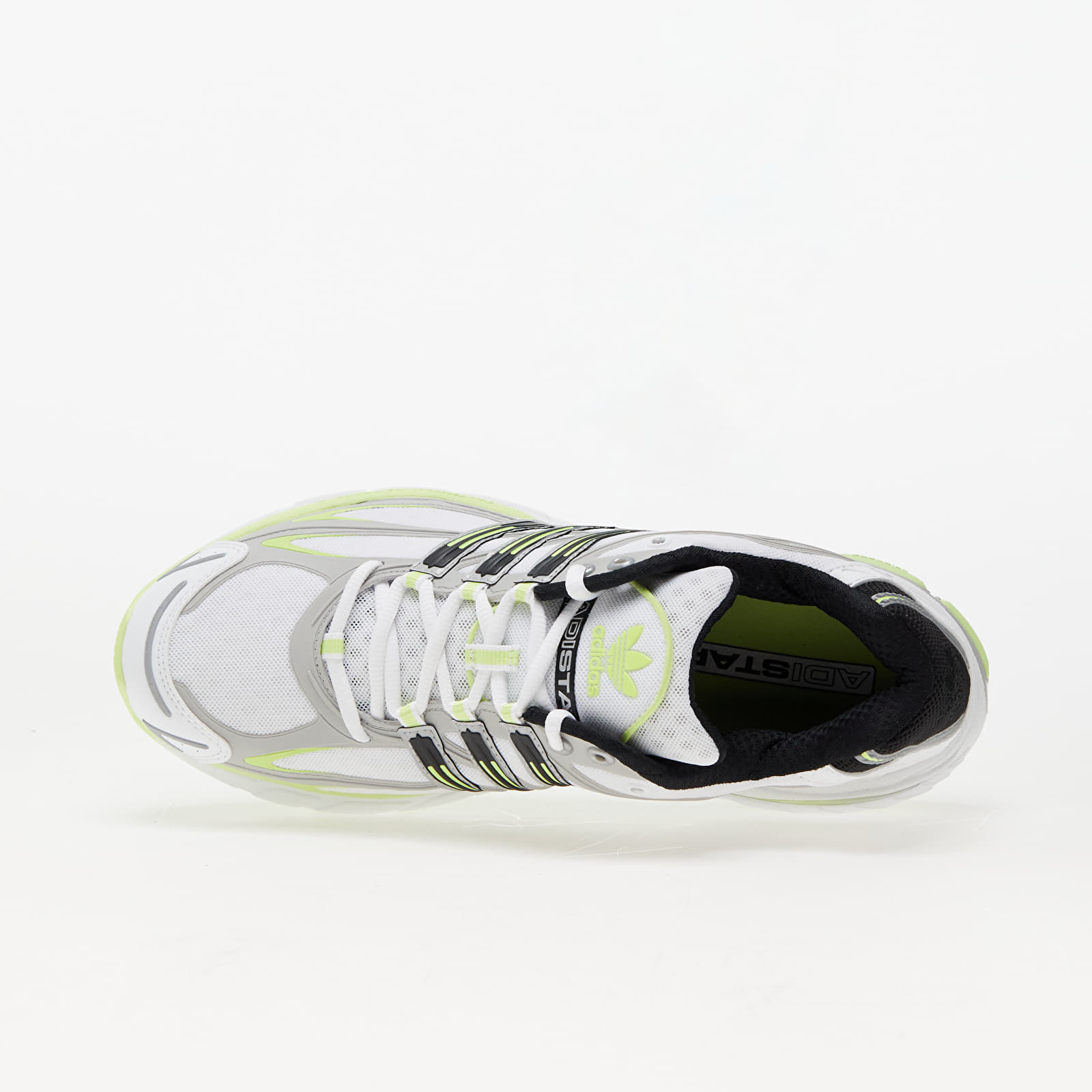 ◆adidas◆ Adista Cushion White Lime ID5744 Adidas Adistar Cushion Cloud White / Pulse Lime - Aug 2024