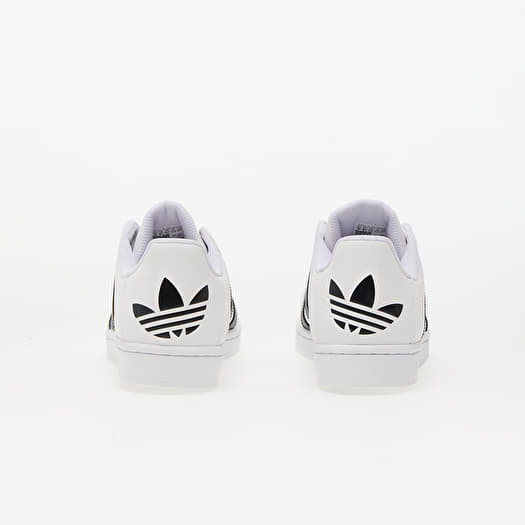 Adidas Superstar Ladies Cloud White/Grey Basketball Sneakers, Brand Size  4.5 FX6069 - Shoes, Superstar - Jomashop