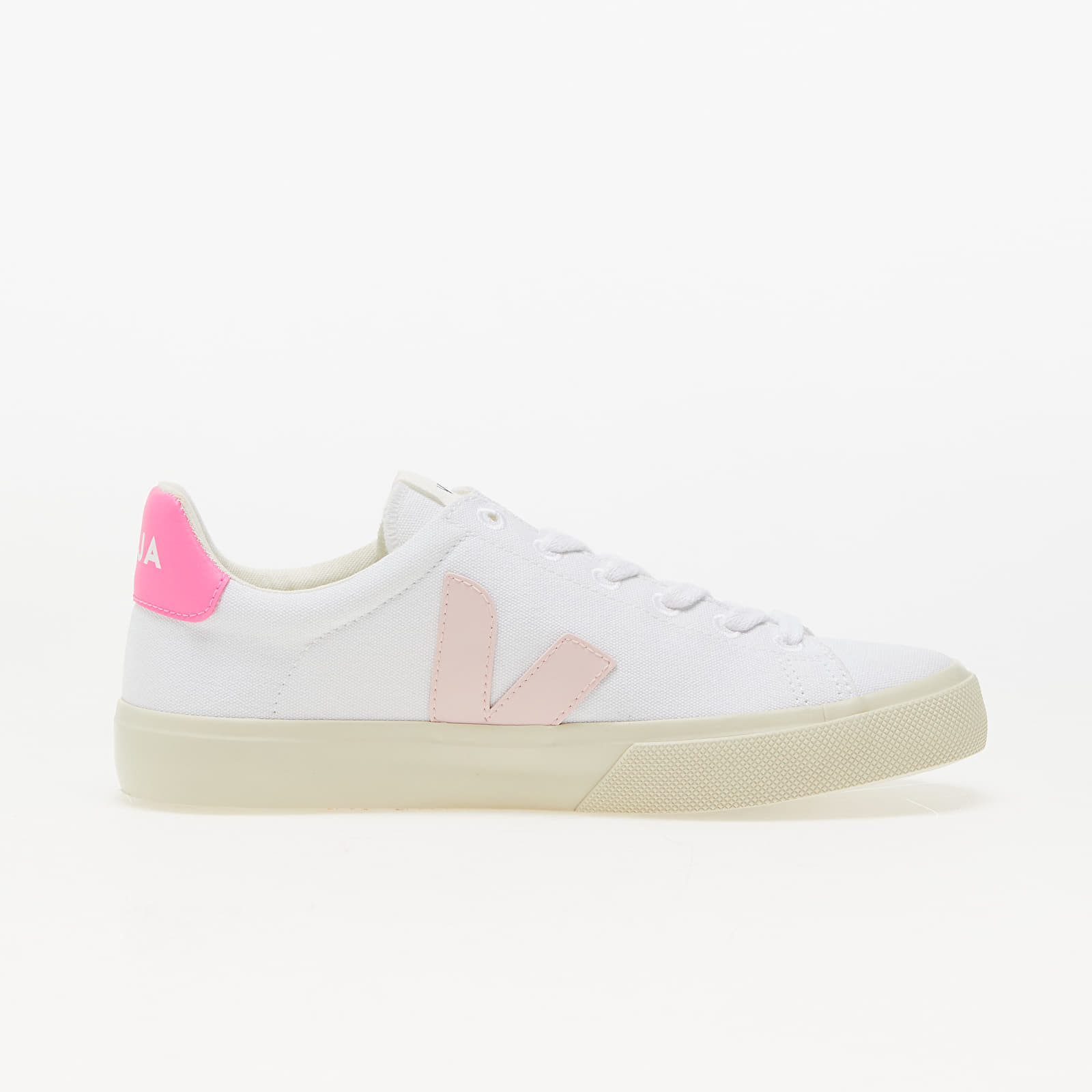 Dámske topánky a tenisky Veja Campo Ca Canvas White Petale Sari