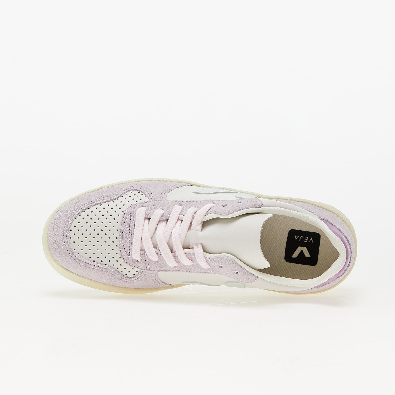 Dámske topánky a tenisky Veja W V-10 Leather Gravel Menthol Parme