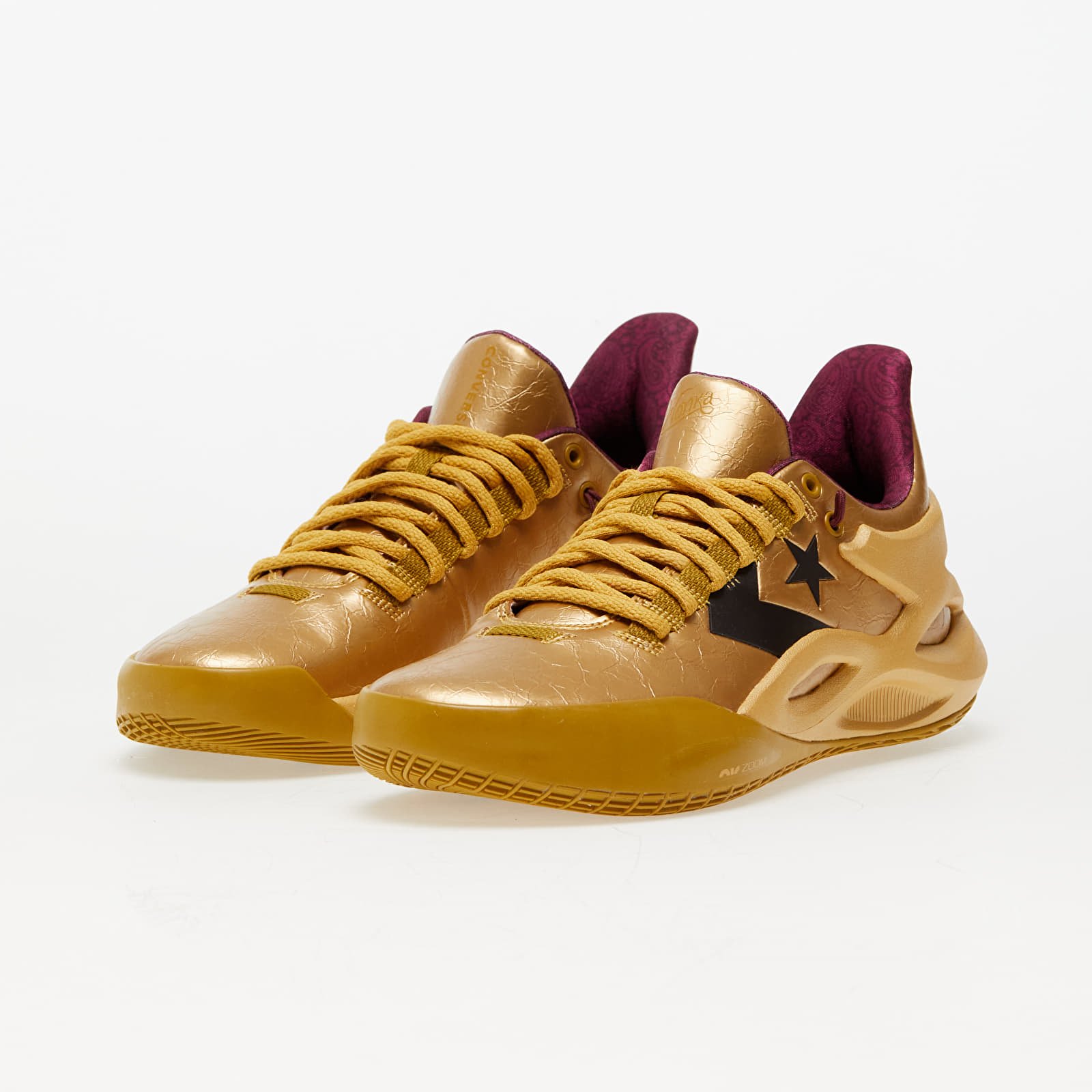 Мъжки кецове и обувки Converse x Wonka All Star BB Trilliant CX Gold/ Velvet Brown/ Gold