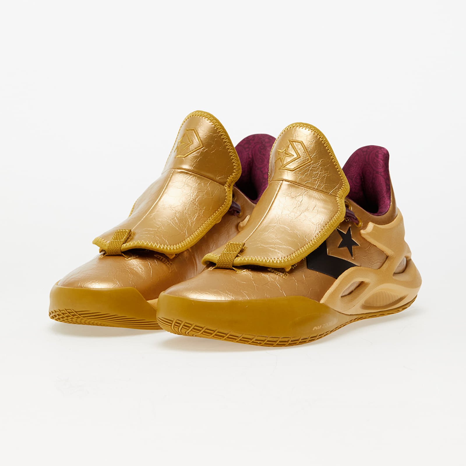 Мъжки кецове и обувки Converse x Wonka All Star BB Trilliant CX Gold/ Velvet Brown/ Gold