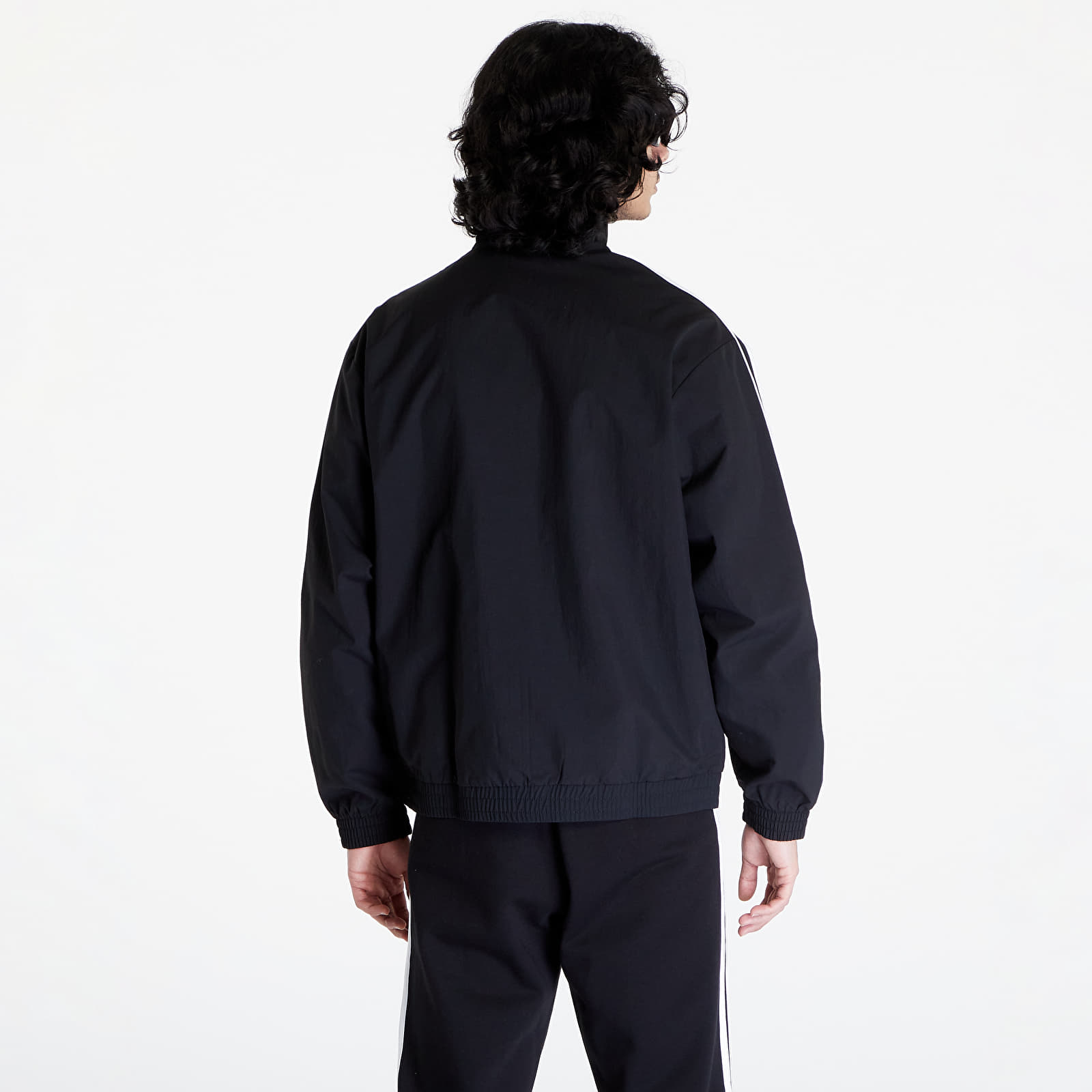 Pulóverek adidas Adicolor Woven Firebird Track Top Black