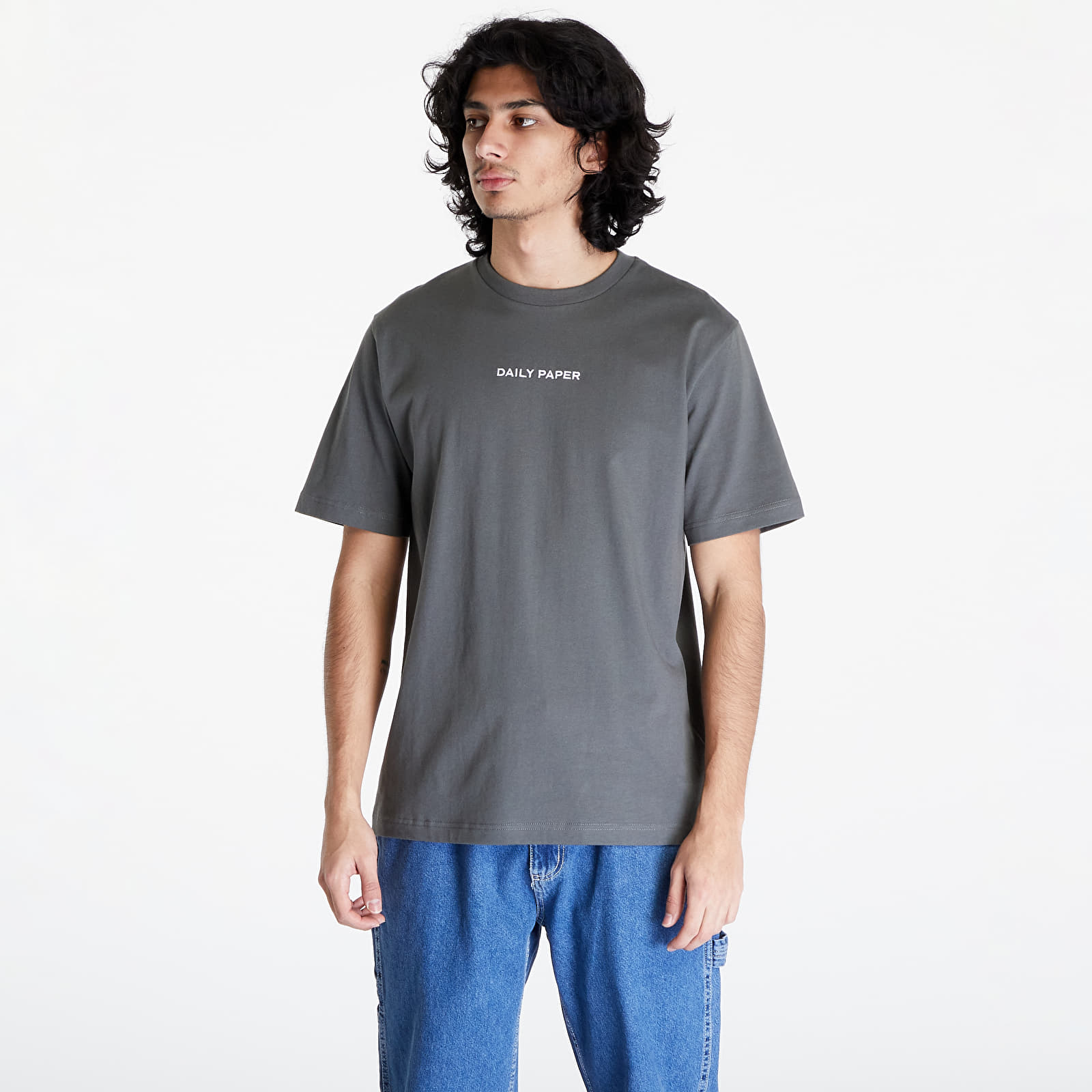 Trička Daily Paper Logotype Short Sleeve T-Shirt UNISEX Chimera Green