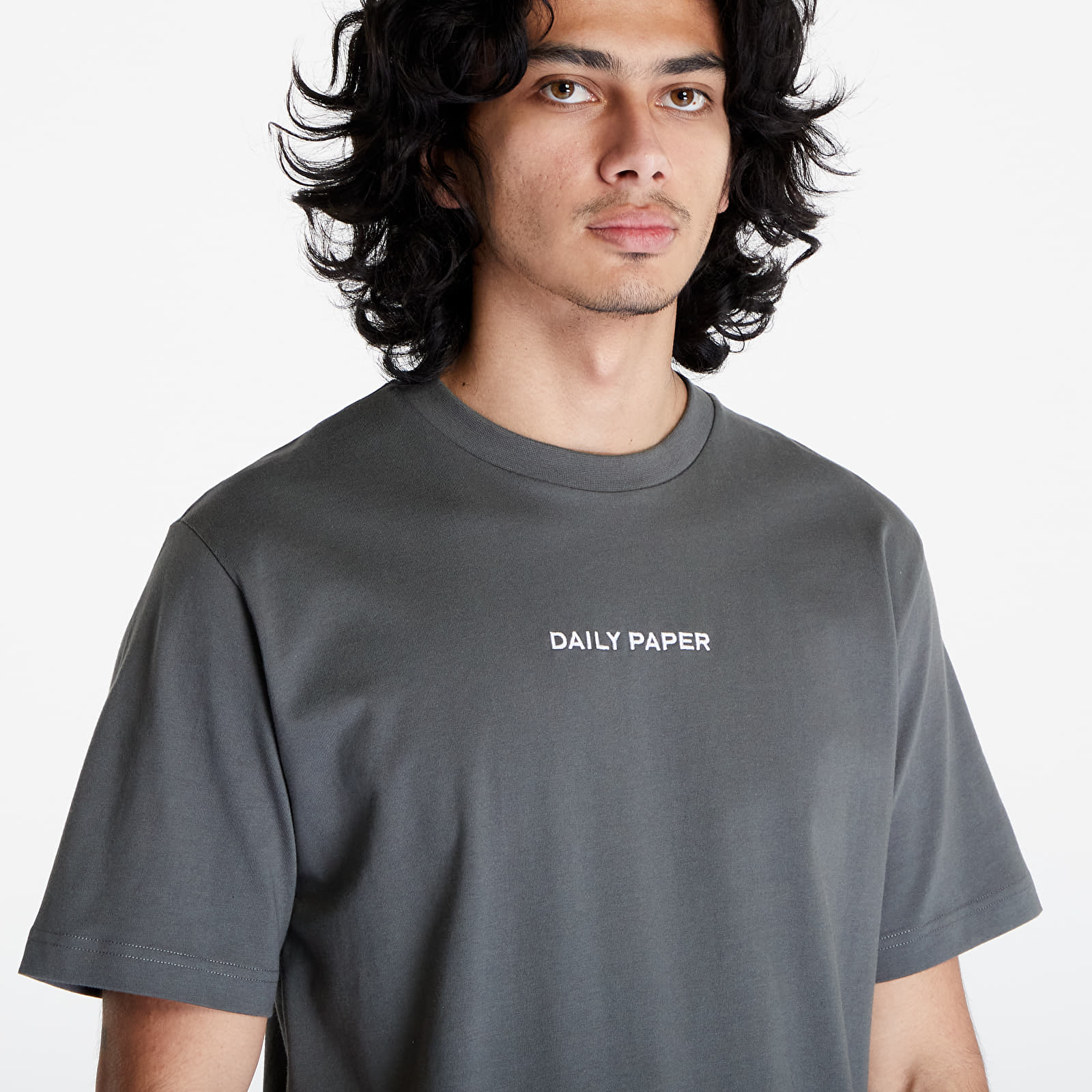 Trička Daily Paper Logotype Short Sleeve T-Shirt UNISEX Chimera Green
