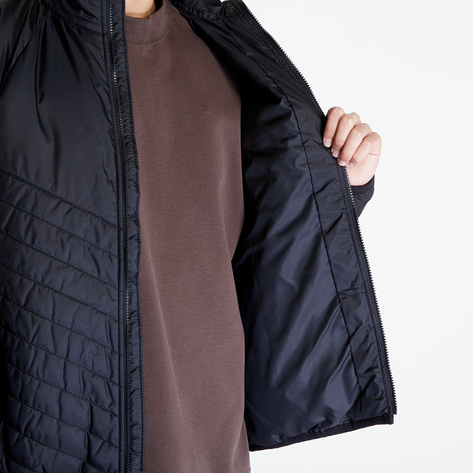 Kurtki wiatrówki Nike Sportswear Windrunner Therma-FIT Water-Resistant Puffer Jacket Black