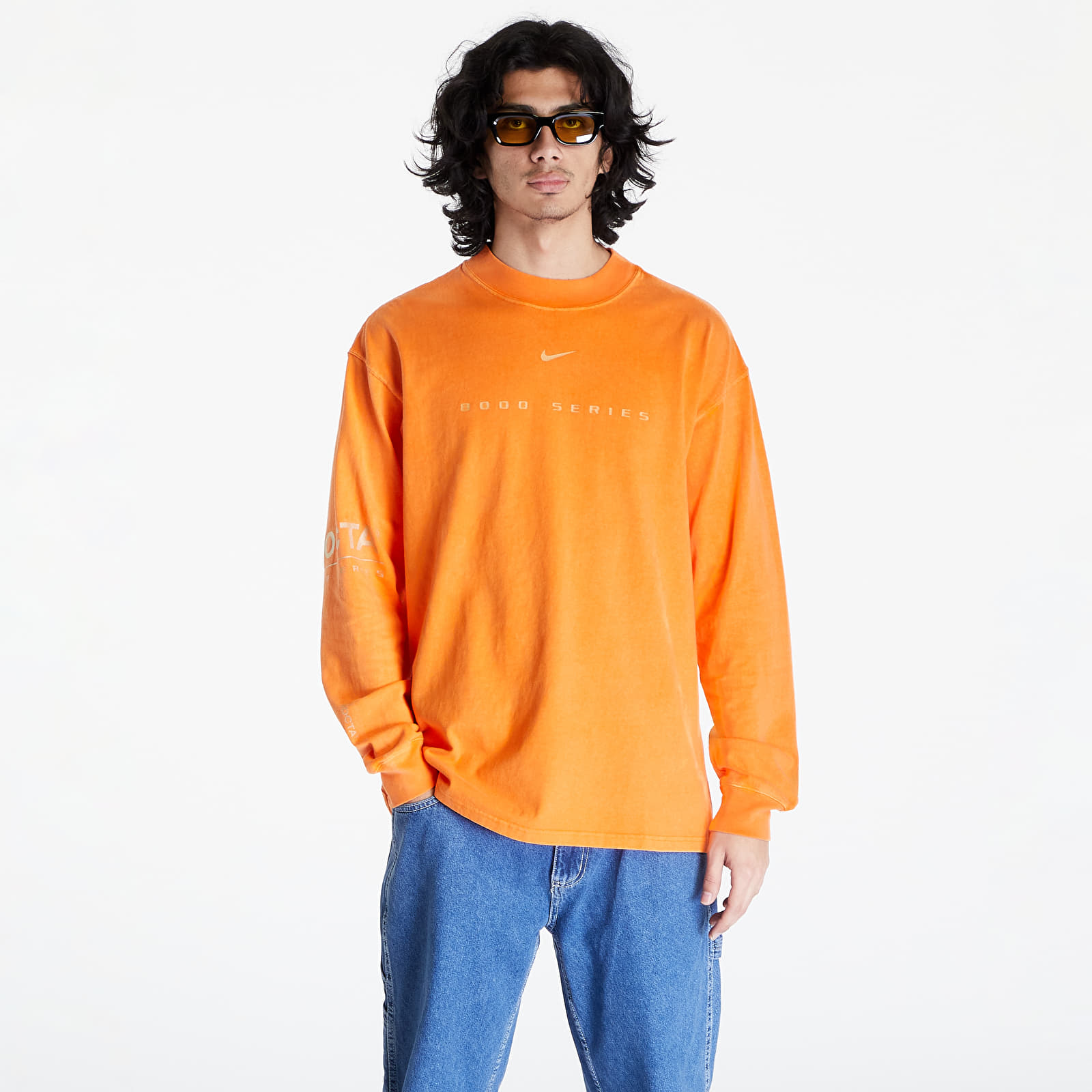 Тениски Nike x NOCTA NRG Men’s Long-Sleeve Mock Neck Orange Horizon