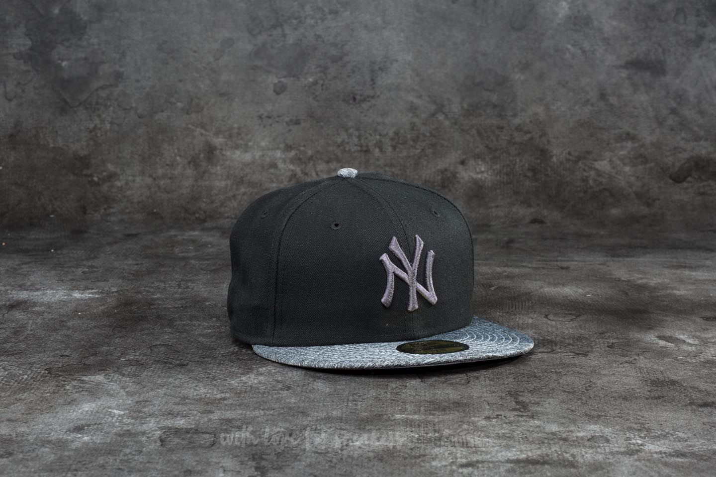 Casquettes New Era 59Fifty Grey Collection New York Yankees Cap Black/ Grey Heather