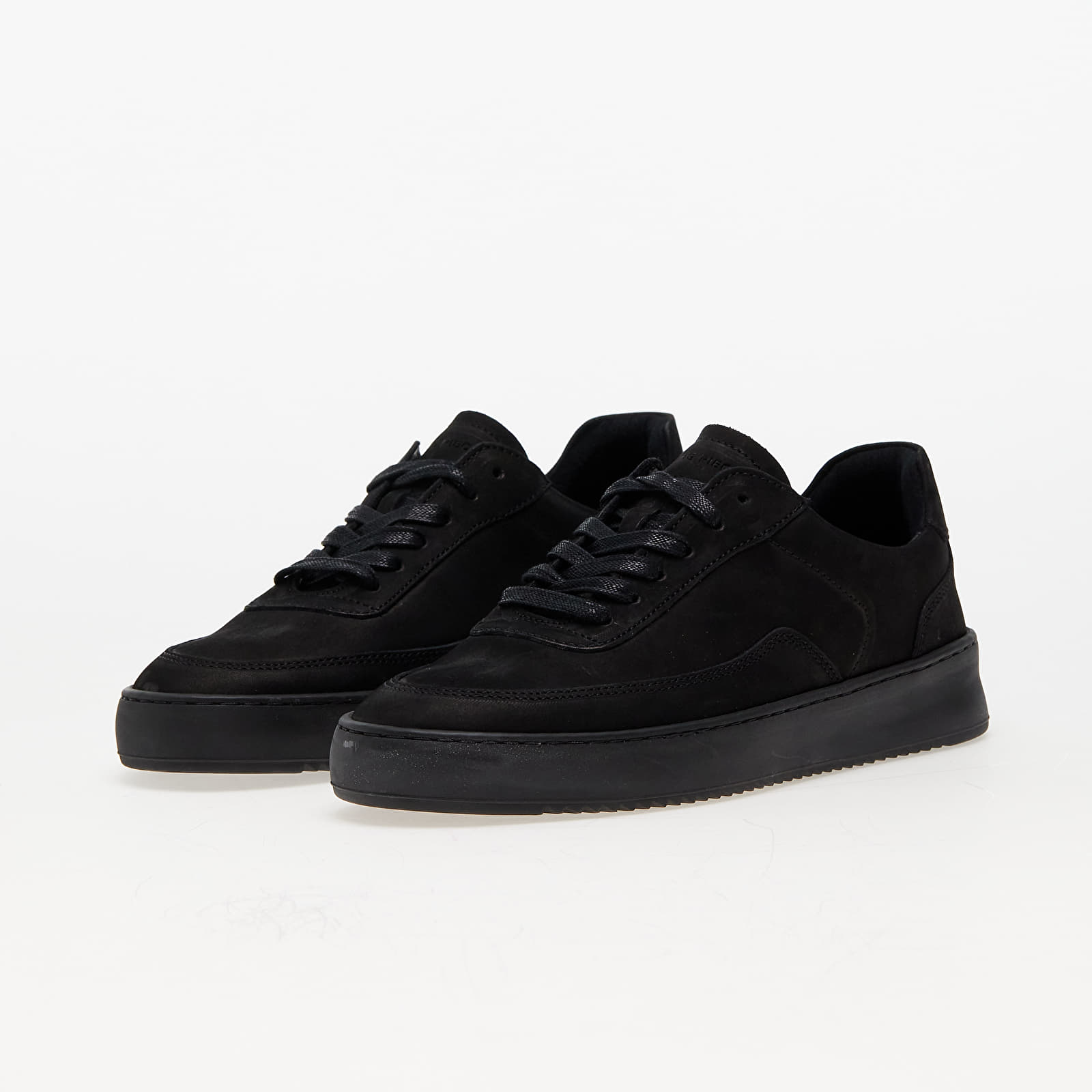 Buty męskie Filling Pieces Mondo 2.0 Ripple Nubuck All Black