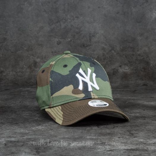 Camo yankee shop hat womens