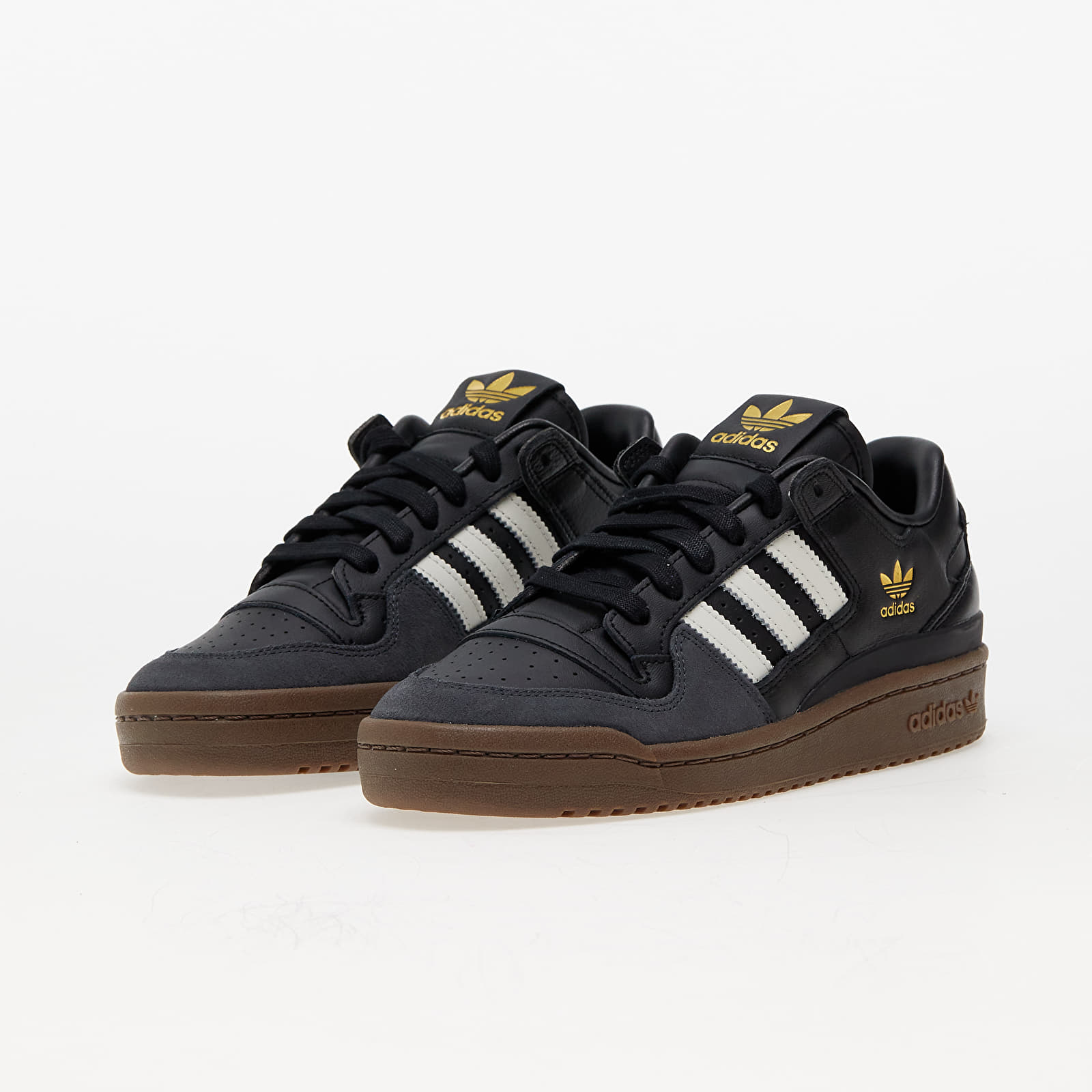 Men s shoes adidas Forum 84 Low Cl Core Black Ivory Gum5 Footshop