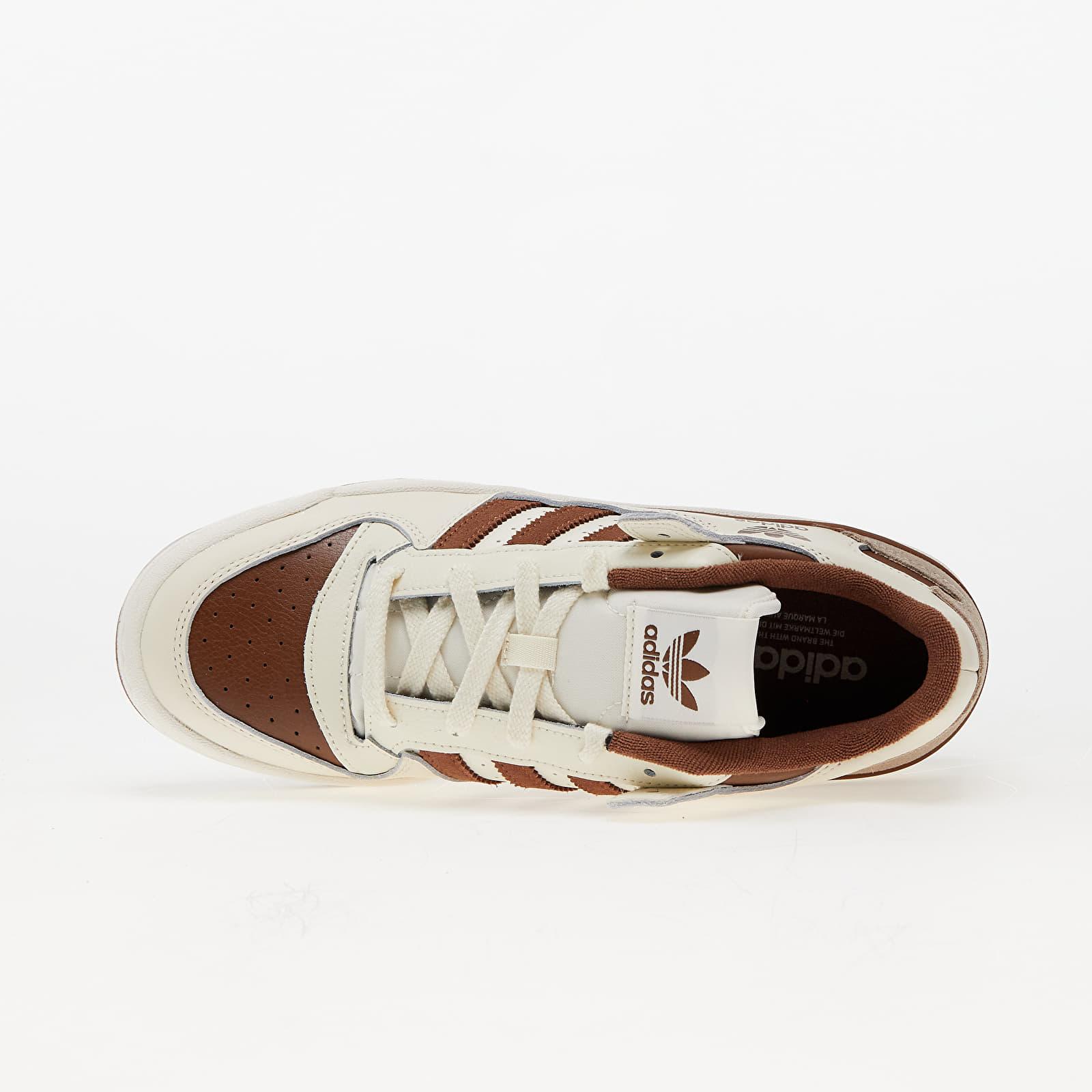 Zapatillas Hombre adidas Forum Low Cl Crew White/ Preloveded Brown/ Wonder Beige