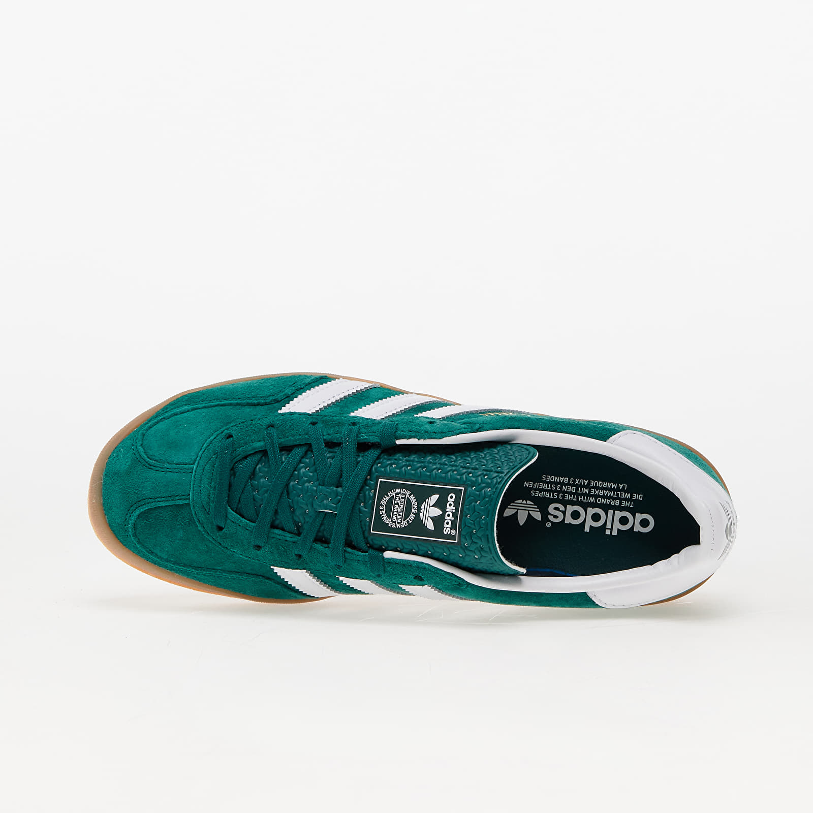 adidas Gazelle Indoor Collegiate Green Ftw White Gum2 Footshop