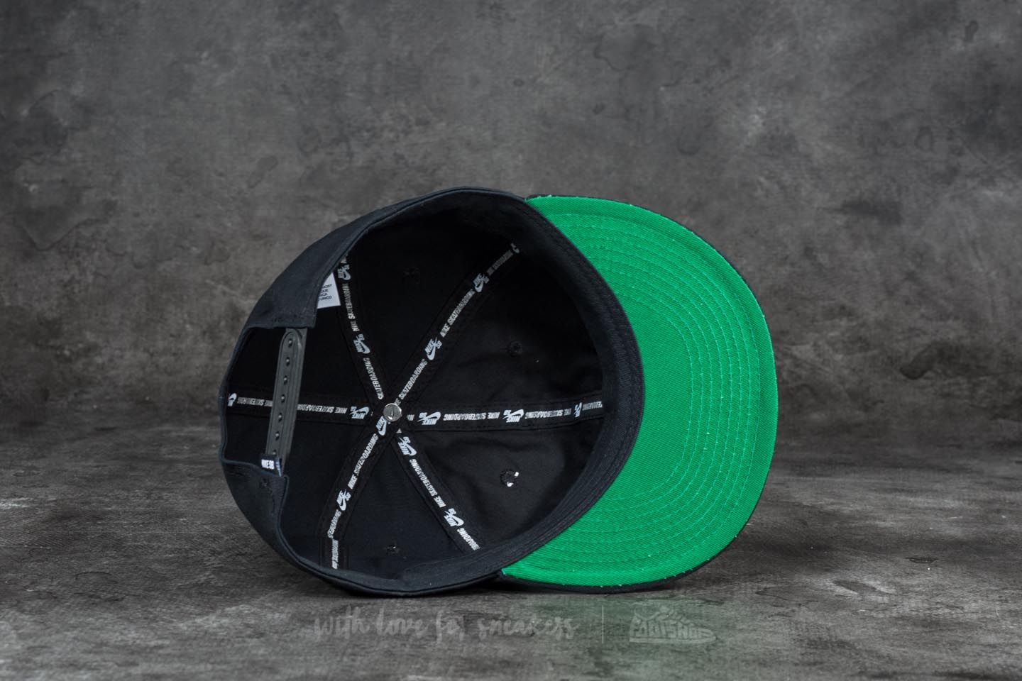 Caps Nike SB Vintage Cap Black/ Pine Green /Black/ Black