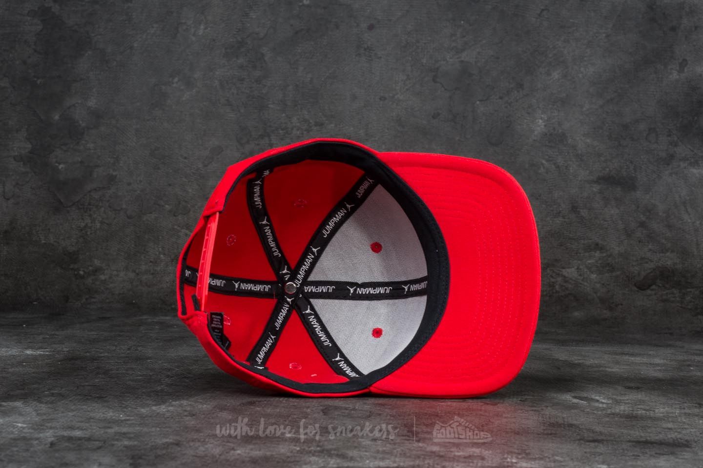 Caps Jordan Jumpman Snapback University Red/ Black
