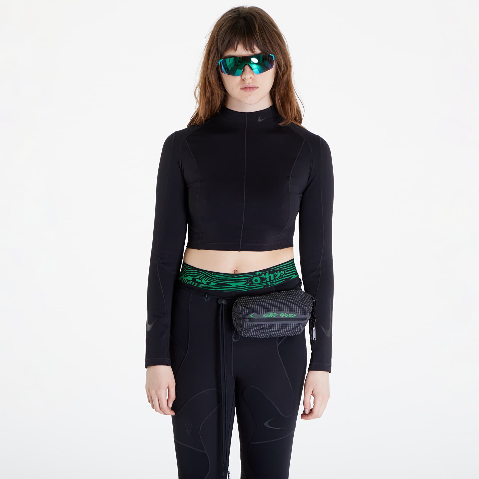 Topy Nike x Off-White™ Women's Long-Sleeve Top Black