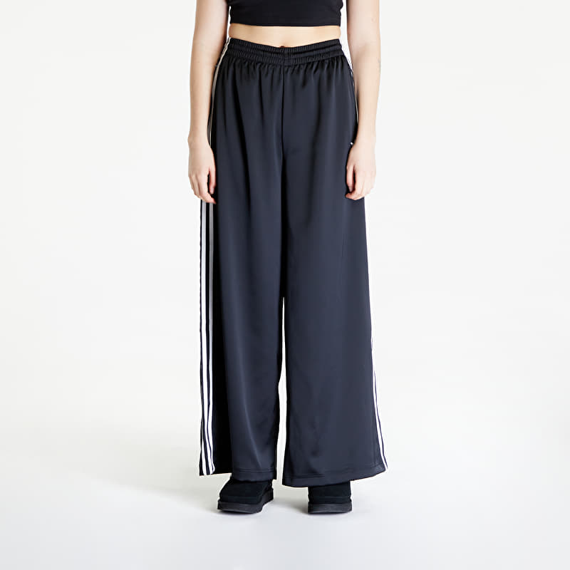 adidas Satin Wide Leg Joggers Black