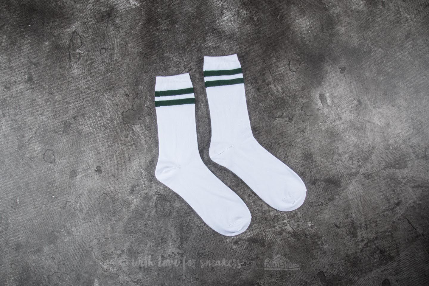 Ponožky Carhartt WIP College Socks White/ Fir