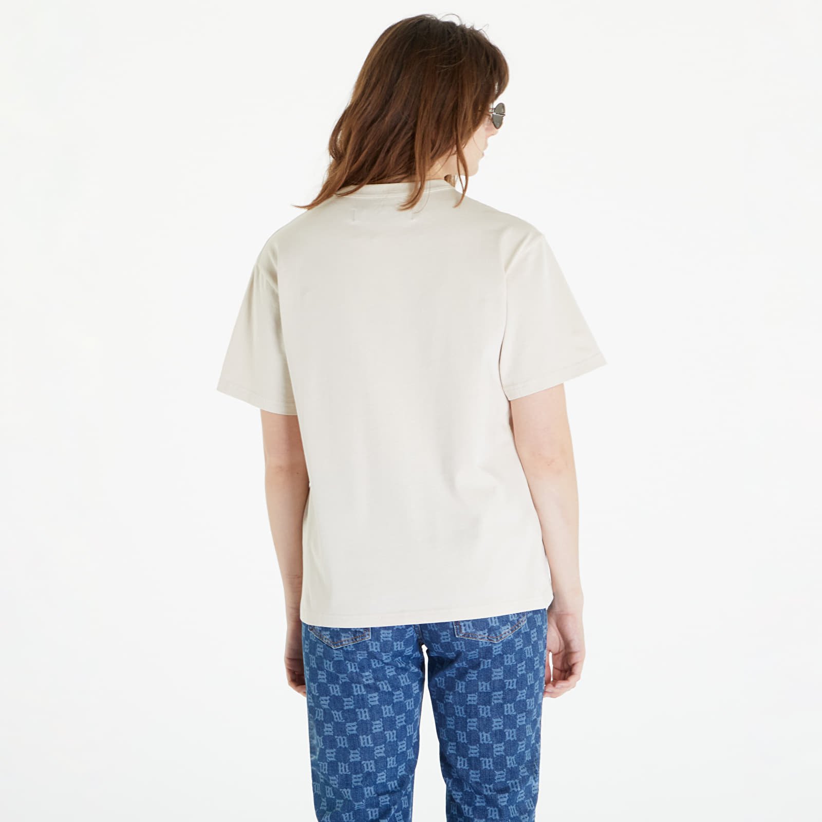 Pólók MISBHV Signature Vintage T-Shirt UNISEX Beige