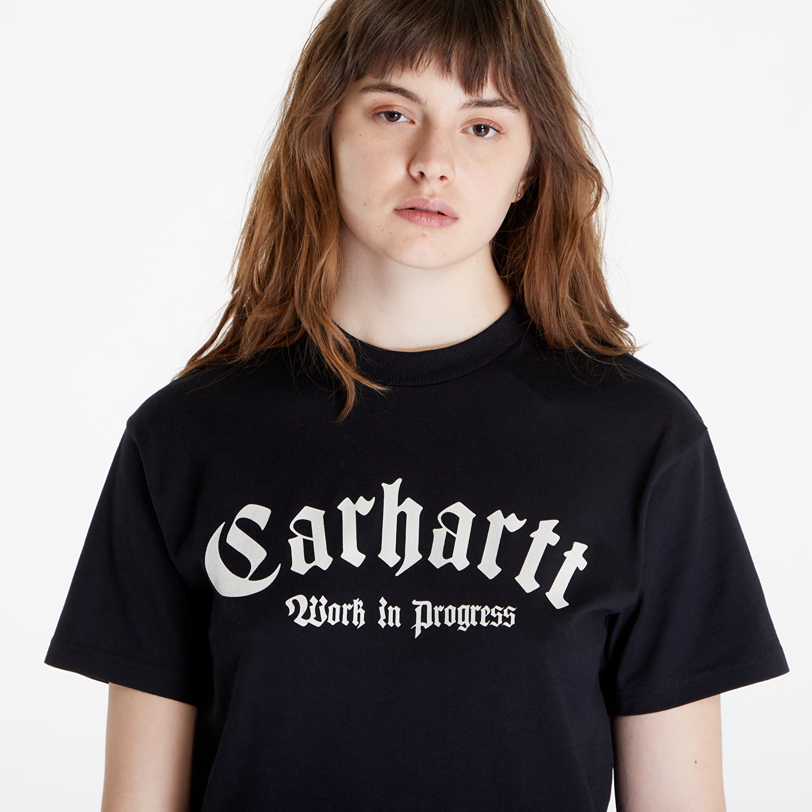 Koszulki Carhartt WIP Short Sleeve Onyx T-Shirt UNISEX Black/ Wax