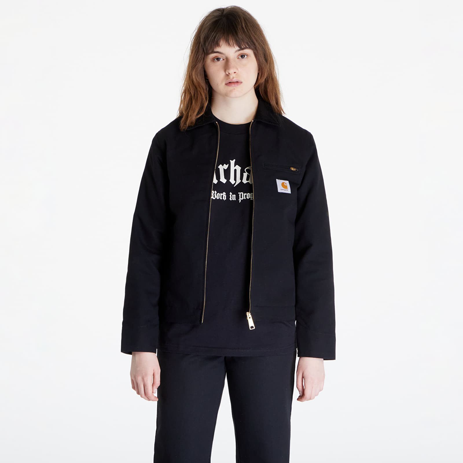 Chaquetas Carhartt WIP Detroit Jacket UNISEX Black/ Black Rigid
