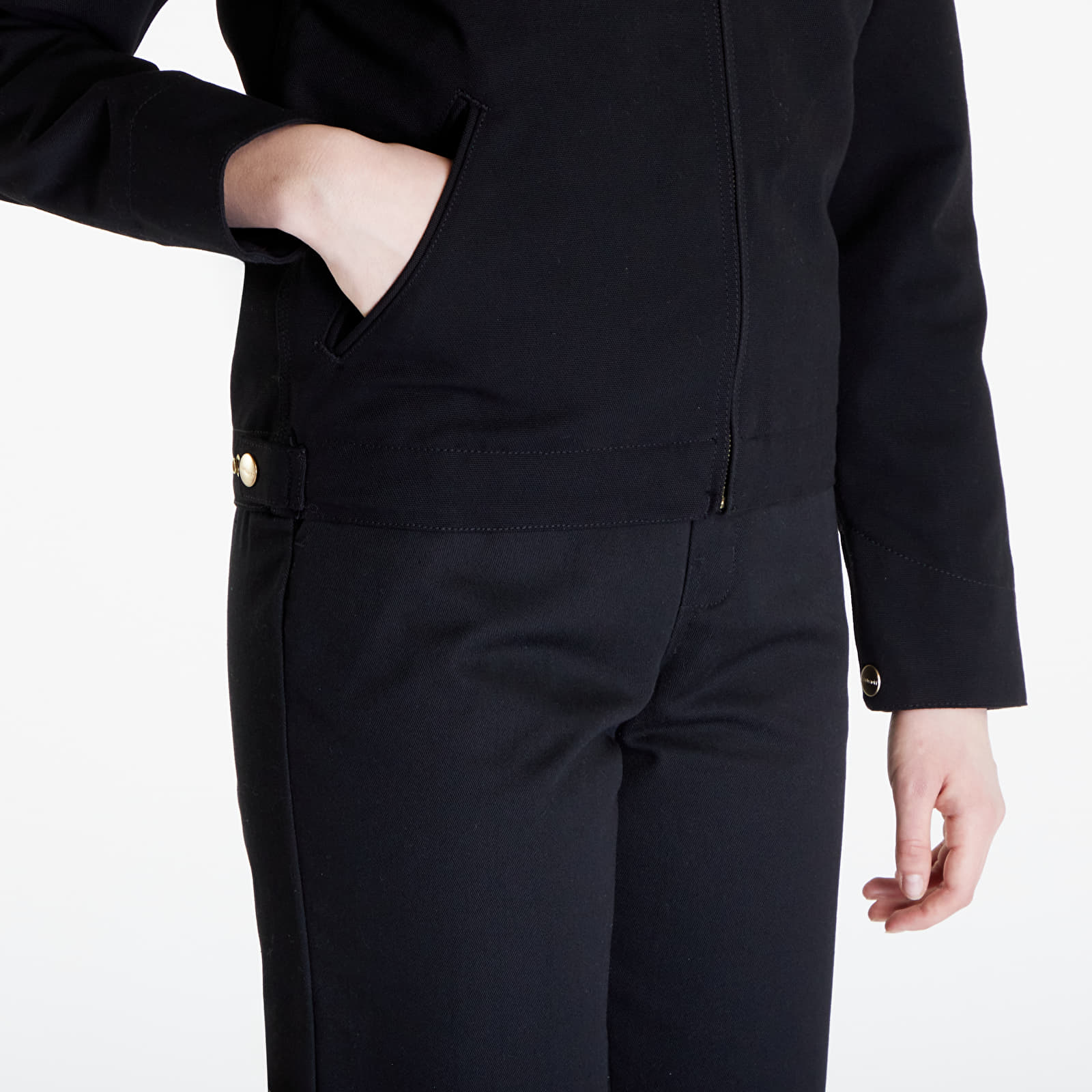 Chaquetas Carhartt WIP Detroit Jacket UNISEX Black/ Black Rigid