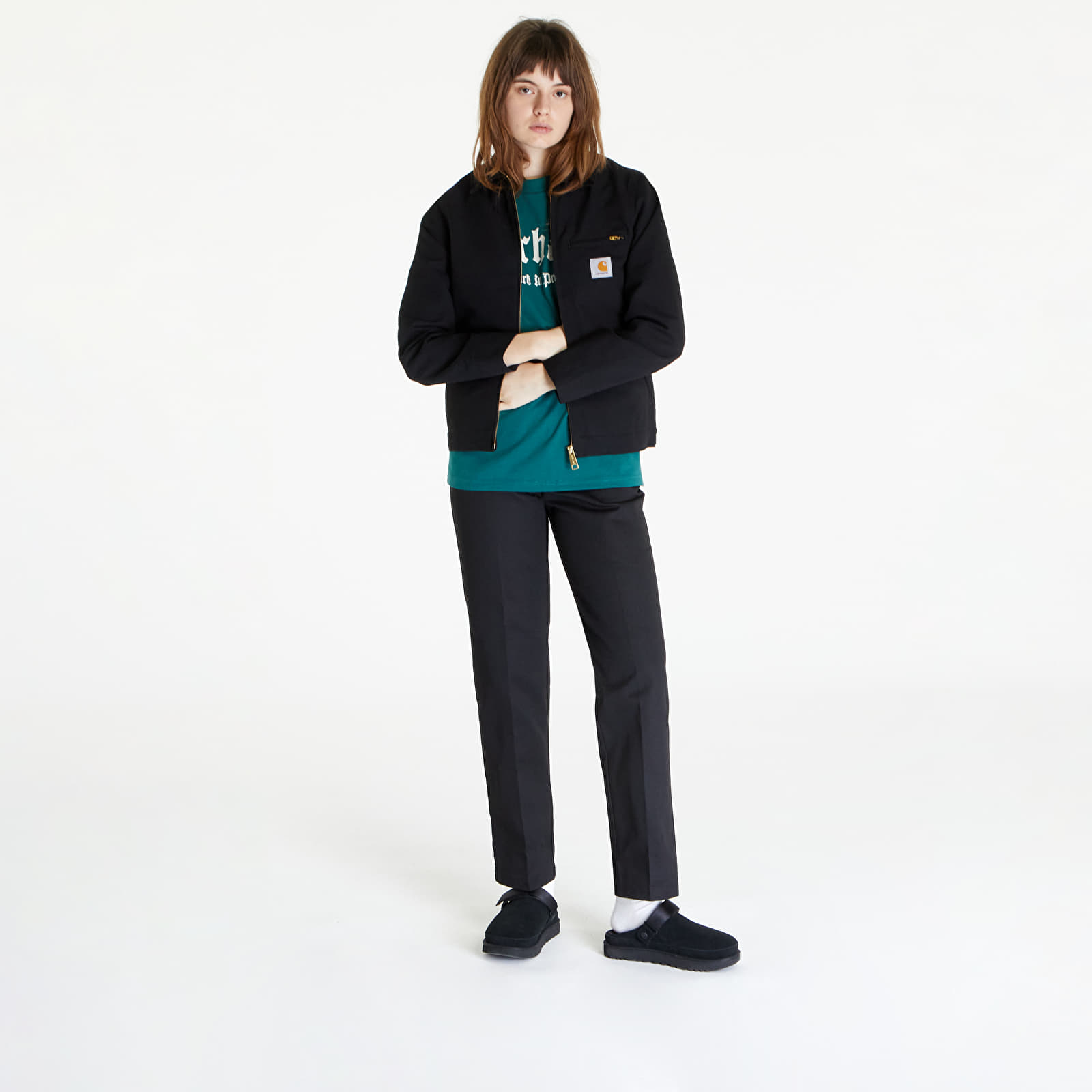 Chaquetas Carhartt WIP Detroit Jacket UNISEX Black/ Black Rigid