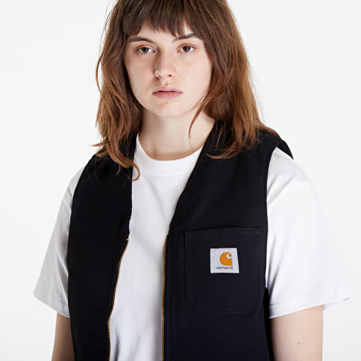 Vests Carhartt WIP Arbor Vest UNISEX Black Rigid (I031521.8901