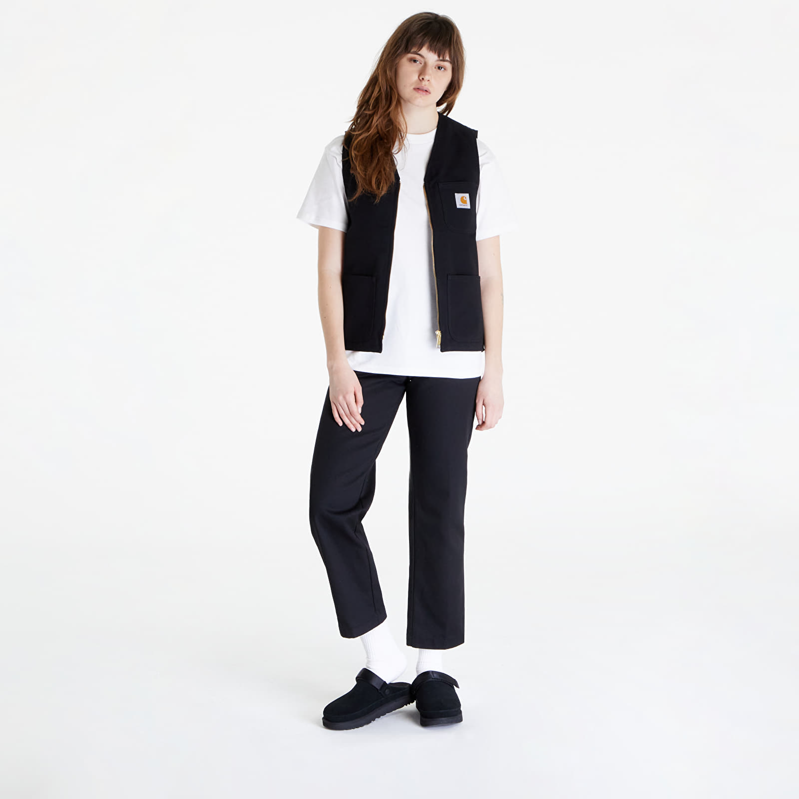 Vests Carhartt WIP Arbor Vest UNISEX Black Rigid
