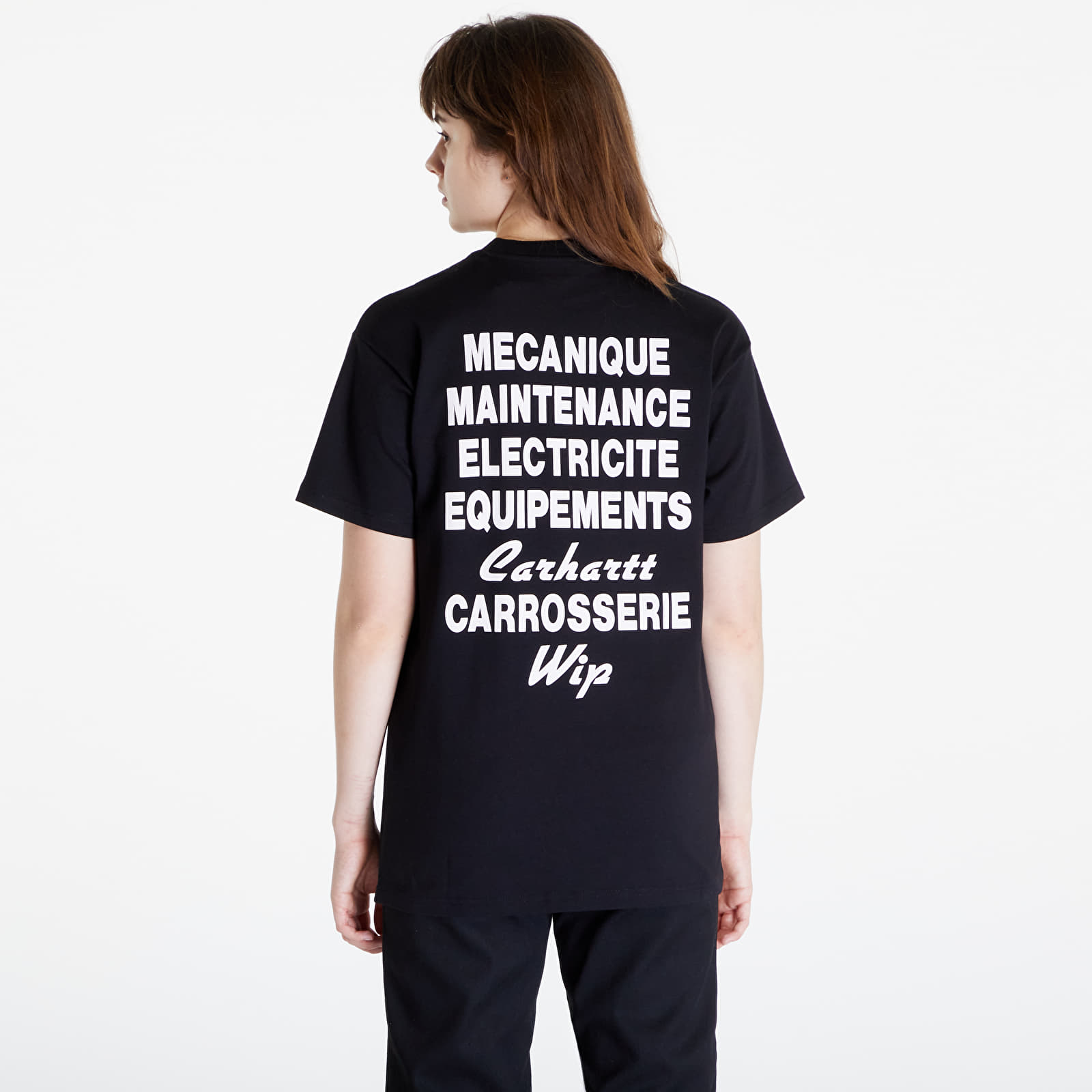 T-skjorter Carhartt WIP Short Sleeve Mechanics T-Shirt UNISEX Black