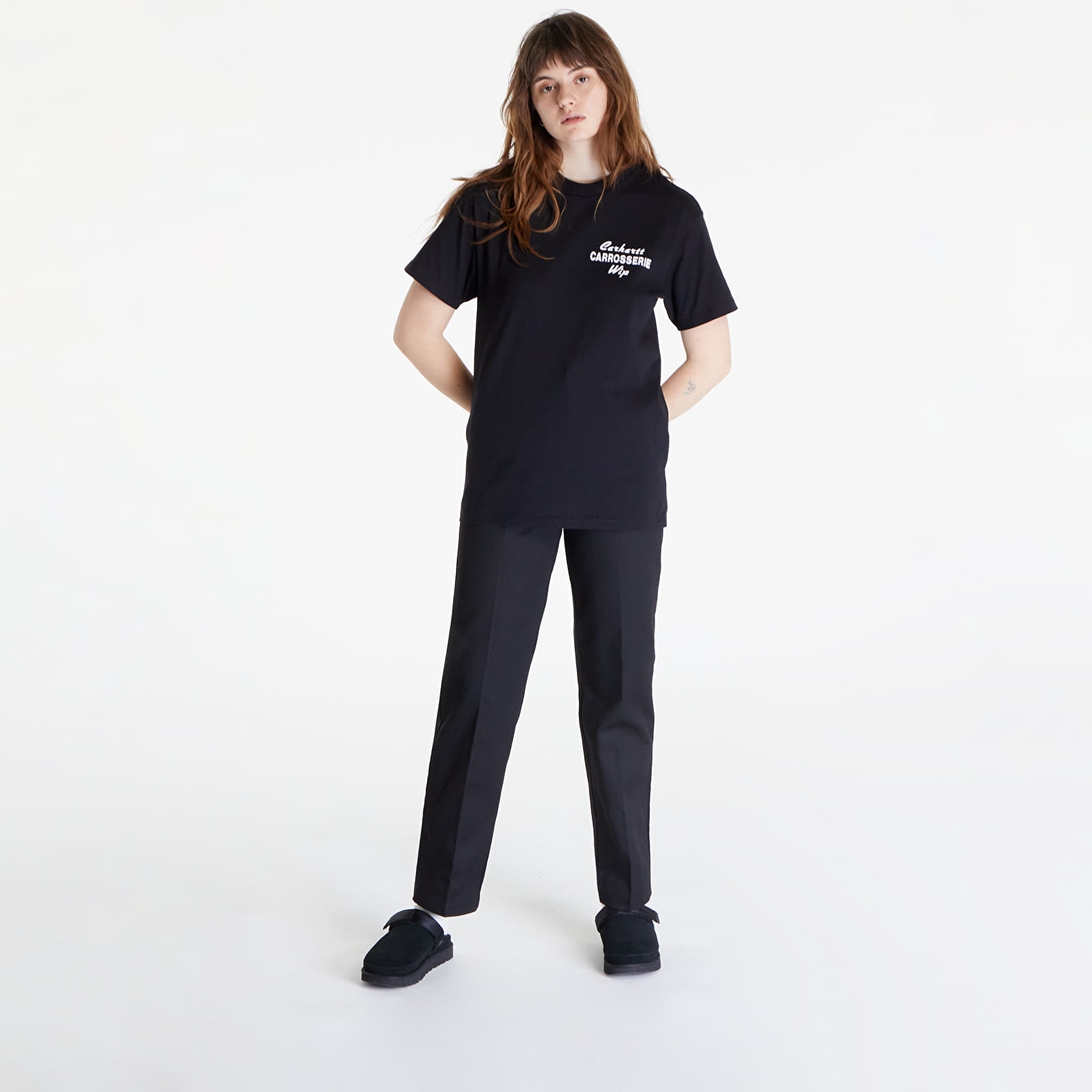T-skjorter Carhartt WIP Short Sleeve Mechanics T-Shirt UNISEX Black