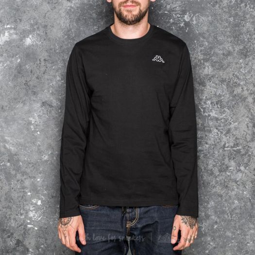 Black kappa tee top